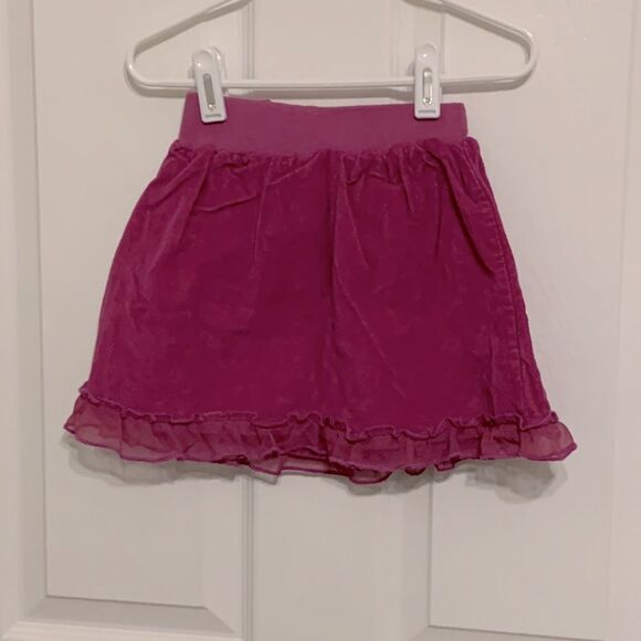 Disney | PRINCESS TIANA Girls Magenta Pink Velvet Mini Skirt 3T - Picture 2 of 4